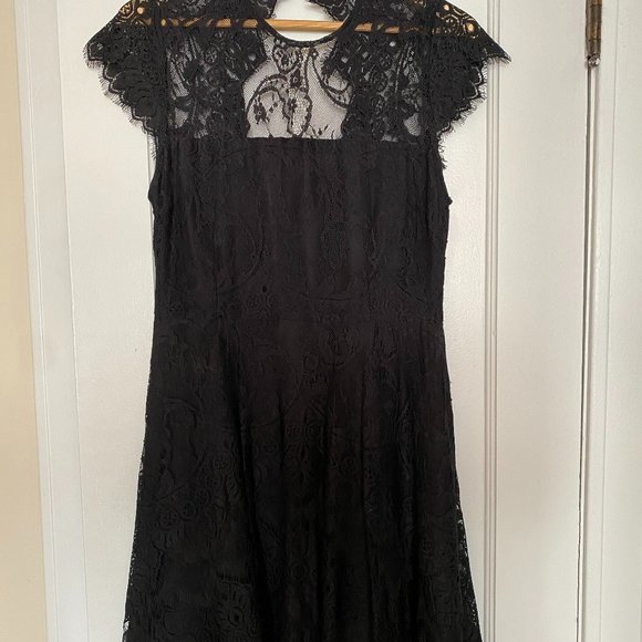 Black Lace Dress - Picture 1 of 5